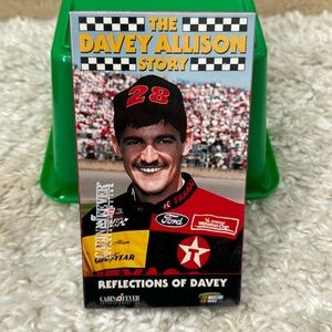 🎁5/$10🎁 The Davey Allison Story Reflections Of Davey VHS 1994 NASCAR Racing